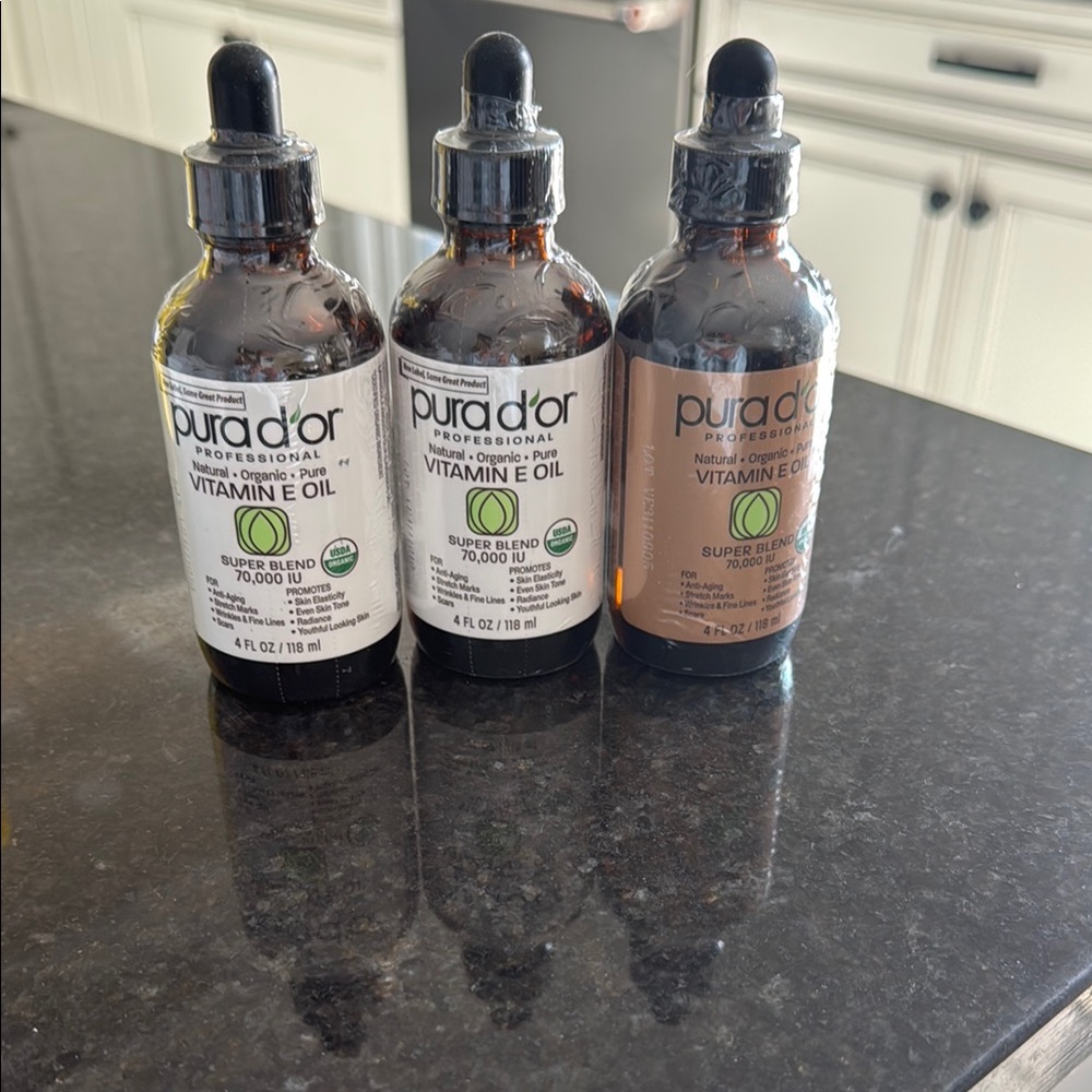 Pura D'or Vitamin E Oil Set